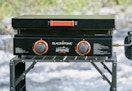 black Blackstone griddle