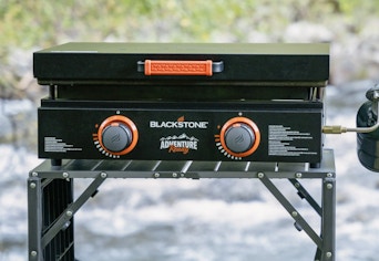 black Blackstone griddle