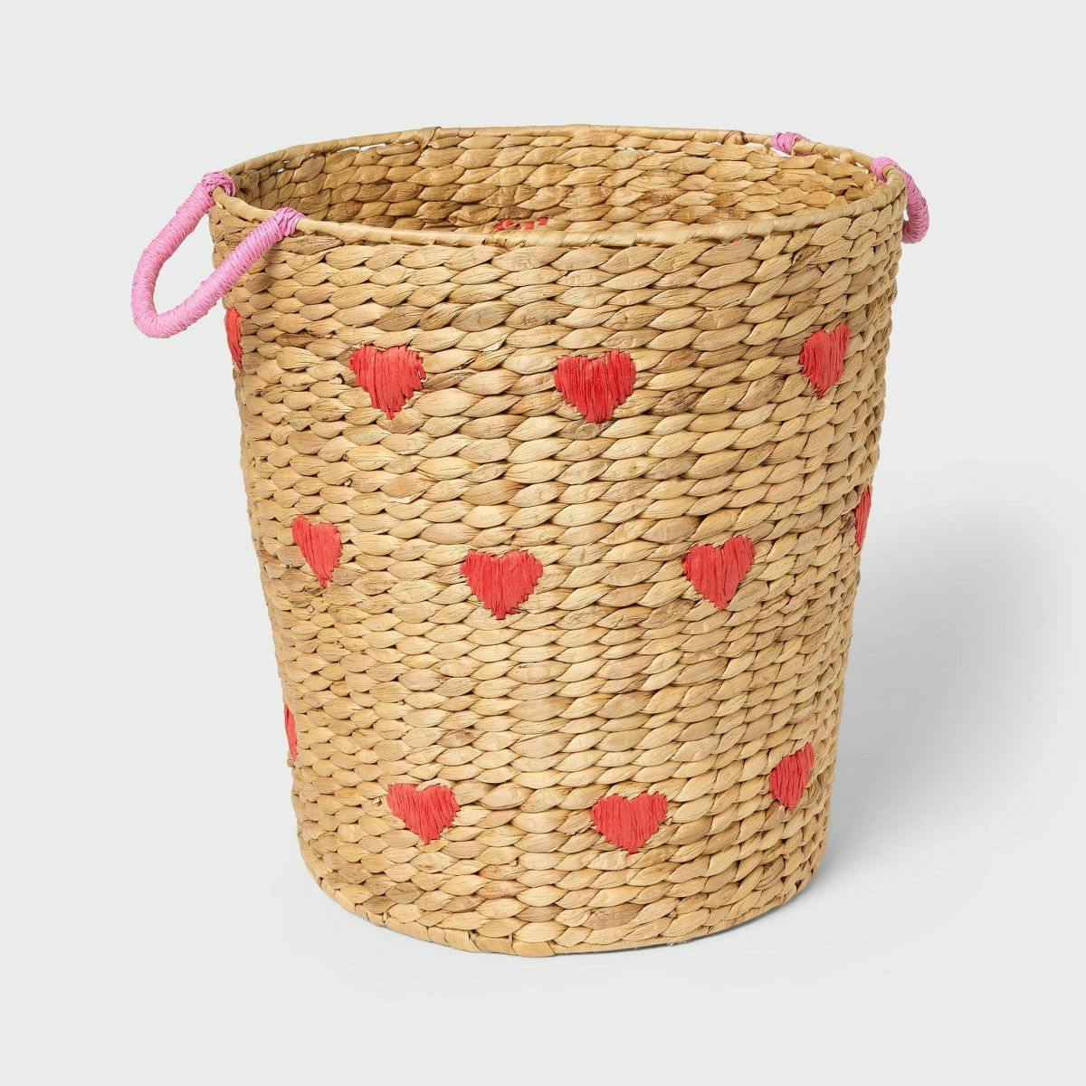 Pillowfort Woven Floor Basket