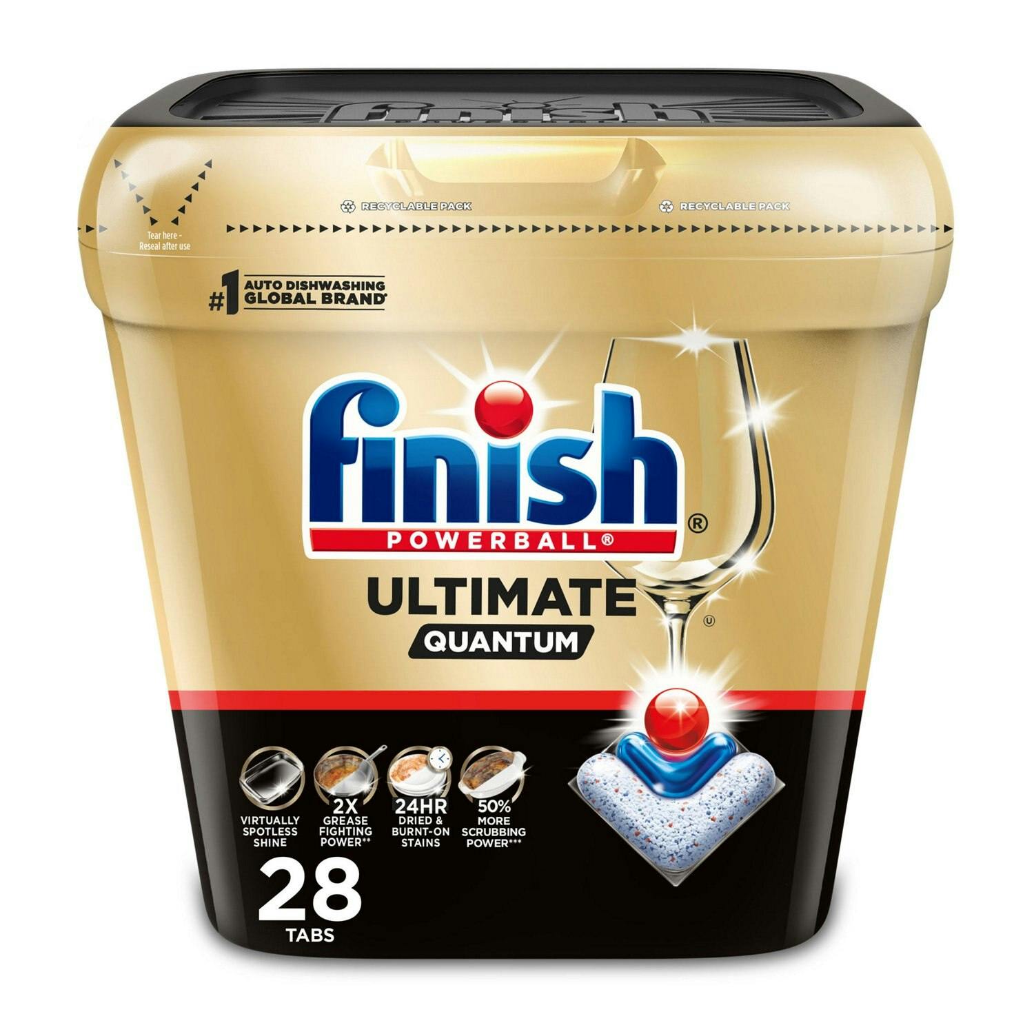 2 Finish Dishwasher Tab Packs