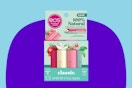 eos 100% Natural & Organic Lip Balm Sticks- Strawberry Sorbet, Vanilla Bean, Sweet Mint & Pomegranate Raspberry, 0.14 oz, 4-Pack