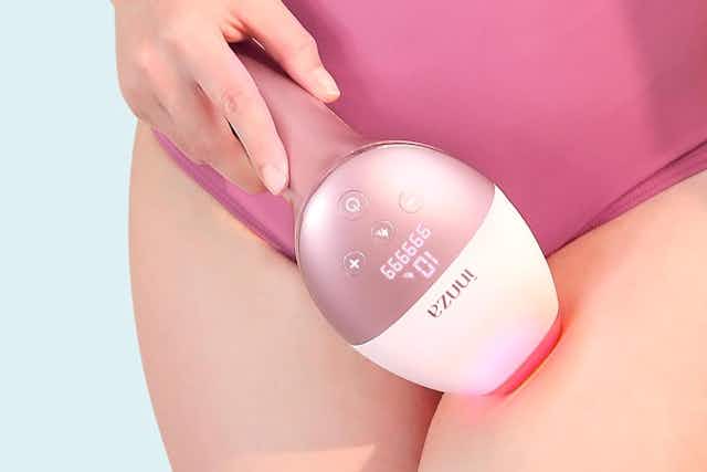 IPL Laser Hair Removal Device, Just $32 on Amazon (Reg. $100) card image