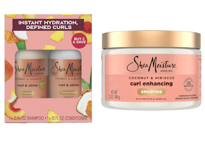 2 SheaMoisture Hair Care Products
