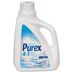 2 Purex Detergent Bottles