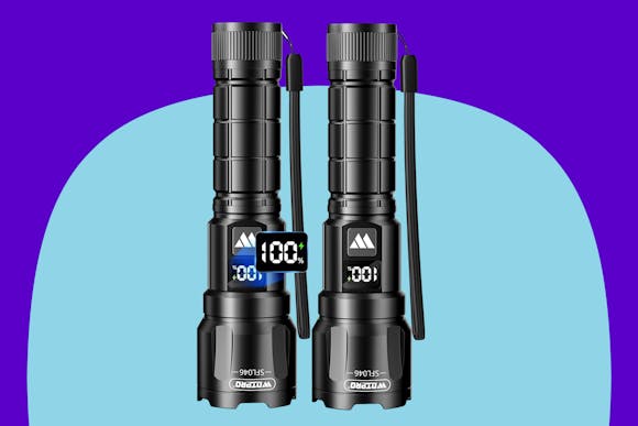 This LED Rechargeable Flashlight 2-Pack Is Under $15 With Amazon Promo Code