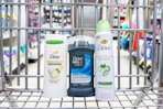 walgreens dove and dove men deodorant in a shopping cart sponsored