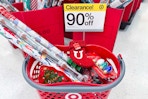 christmas clearance at target 90% off