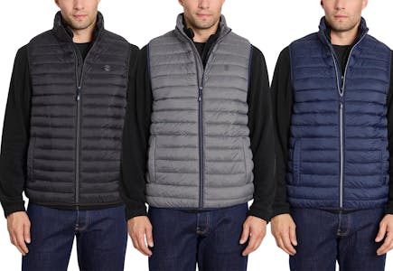 Izod Men's Full-Zip Puffer Vest