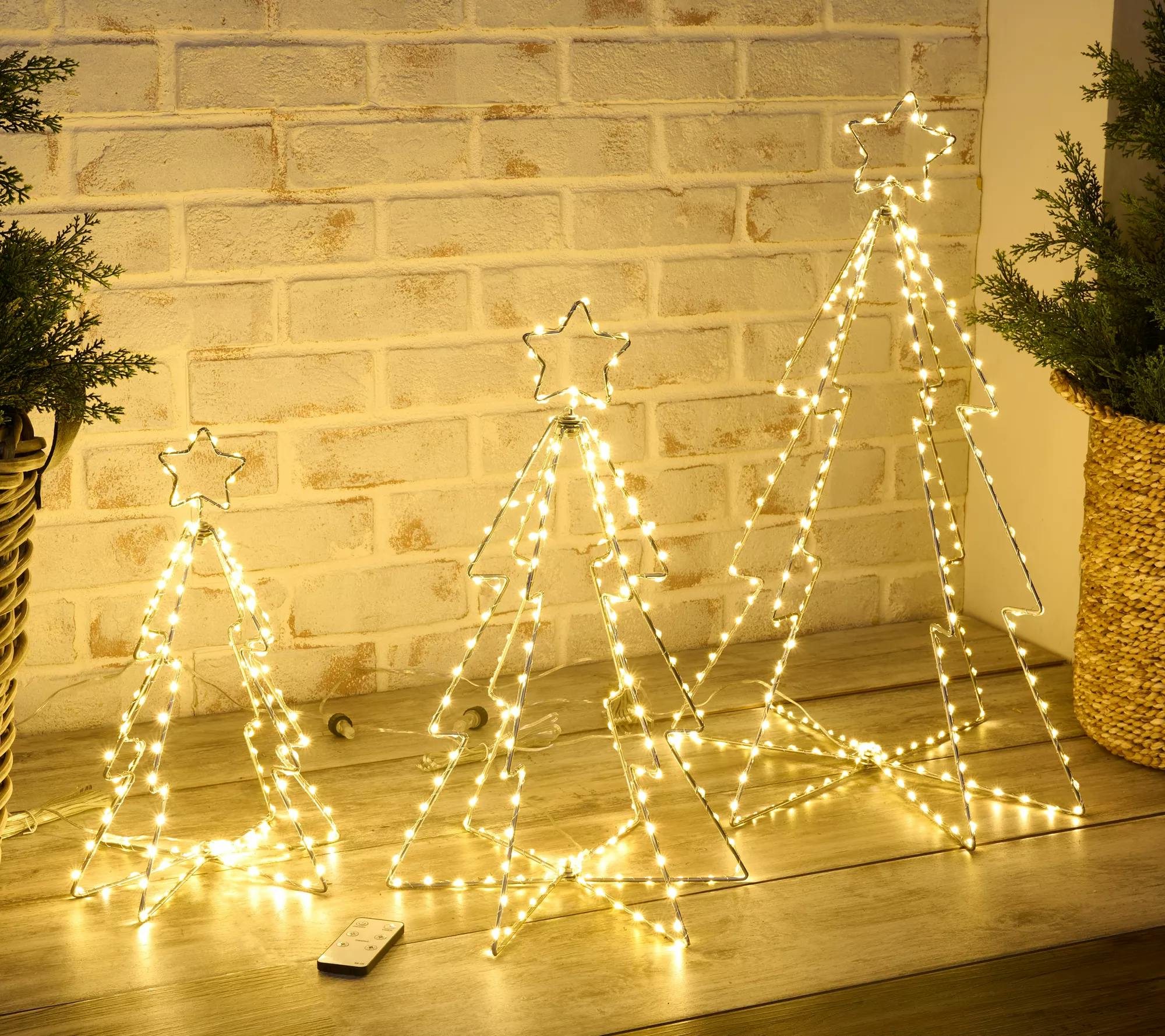 Kringle Express LED Christmas Trees