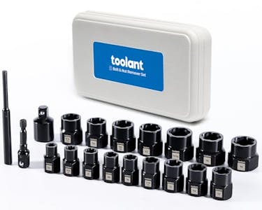 19-Piece Impact Bolt & Nut Remover Set
