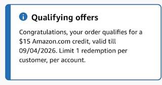 Cottonelle Amazon receipt