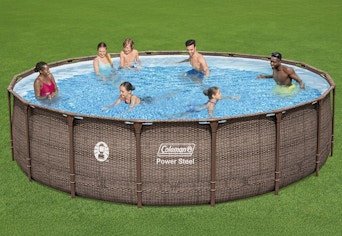 walmart coleman power steel pool set