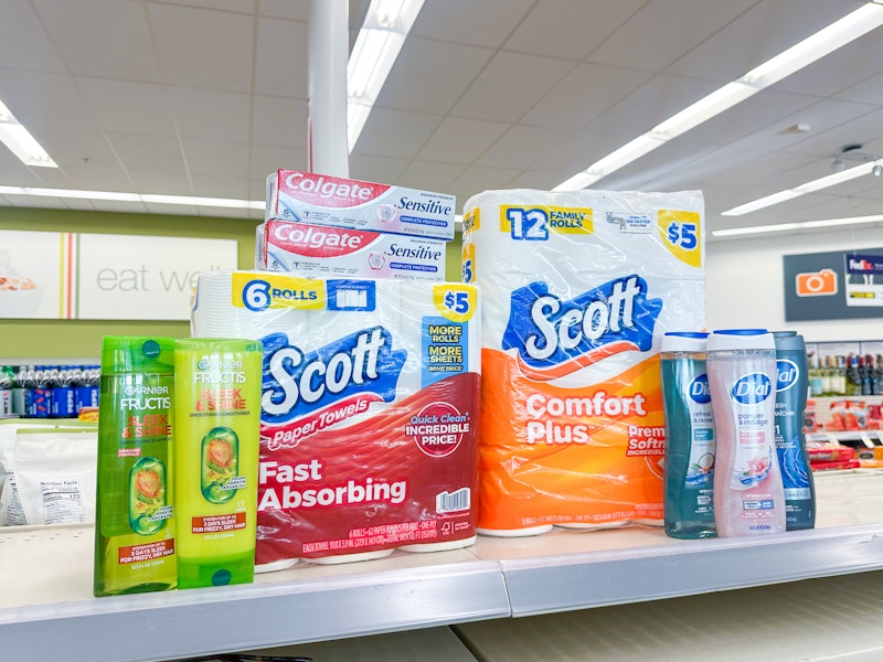 dial colgate garnier scott walgreens haul