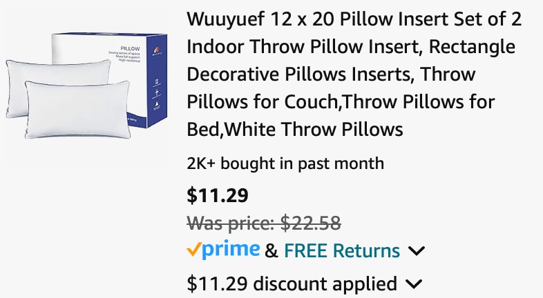 2-Pack Pillows