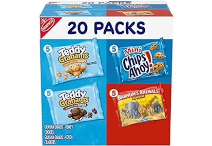 Nabisco Fun Shapes 20-Pack