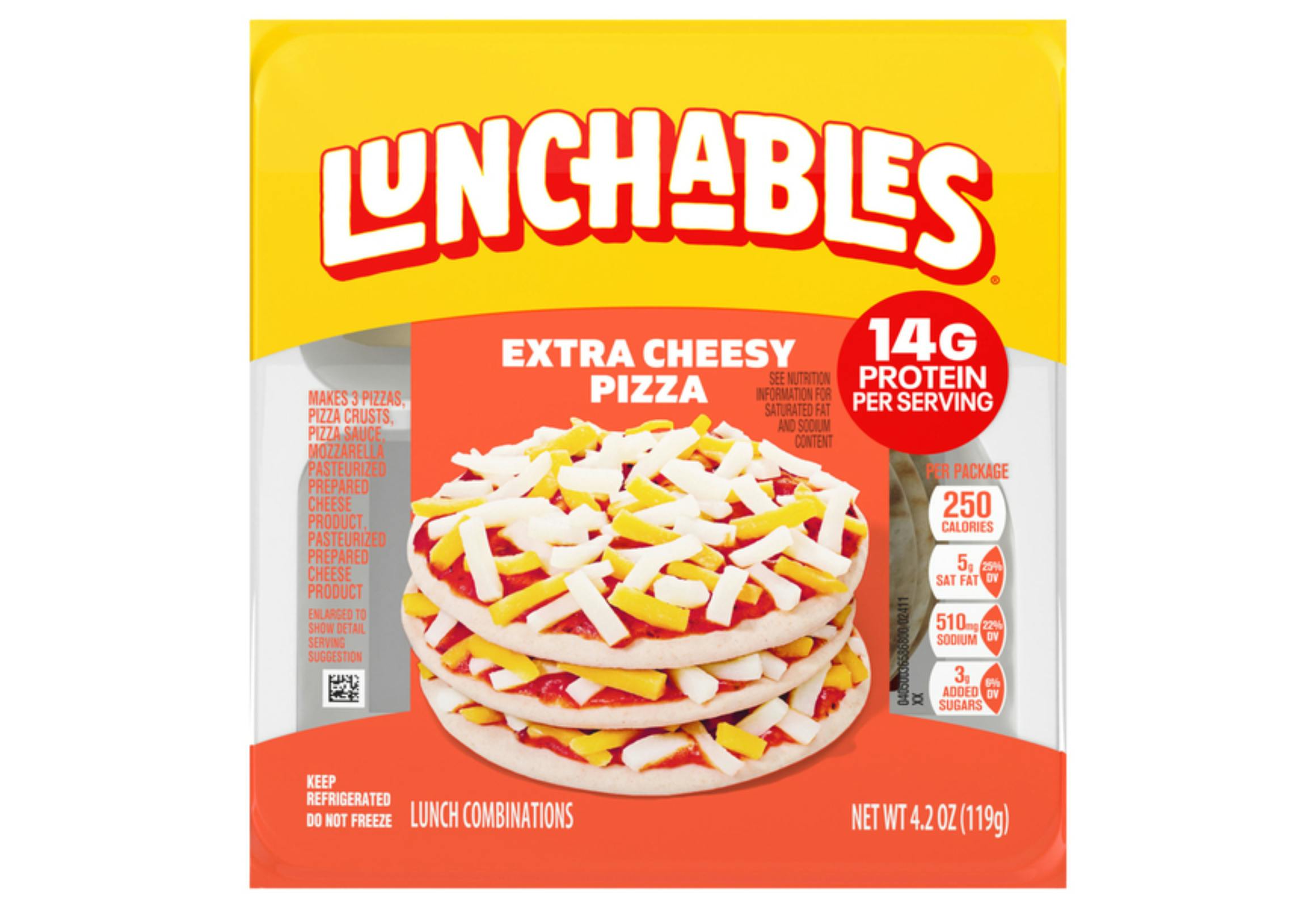 4 Lunchables Lunch Kits