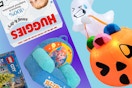 huggies diapers, lego advent calendar, Blippi children's chair, halloween inflatable