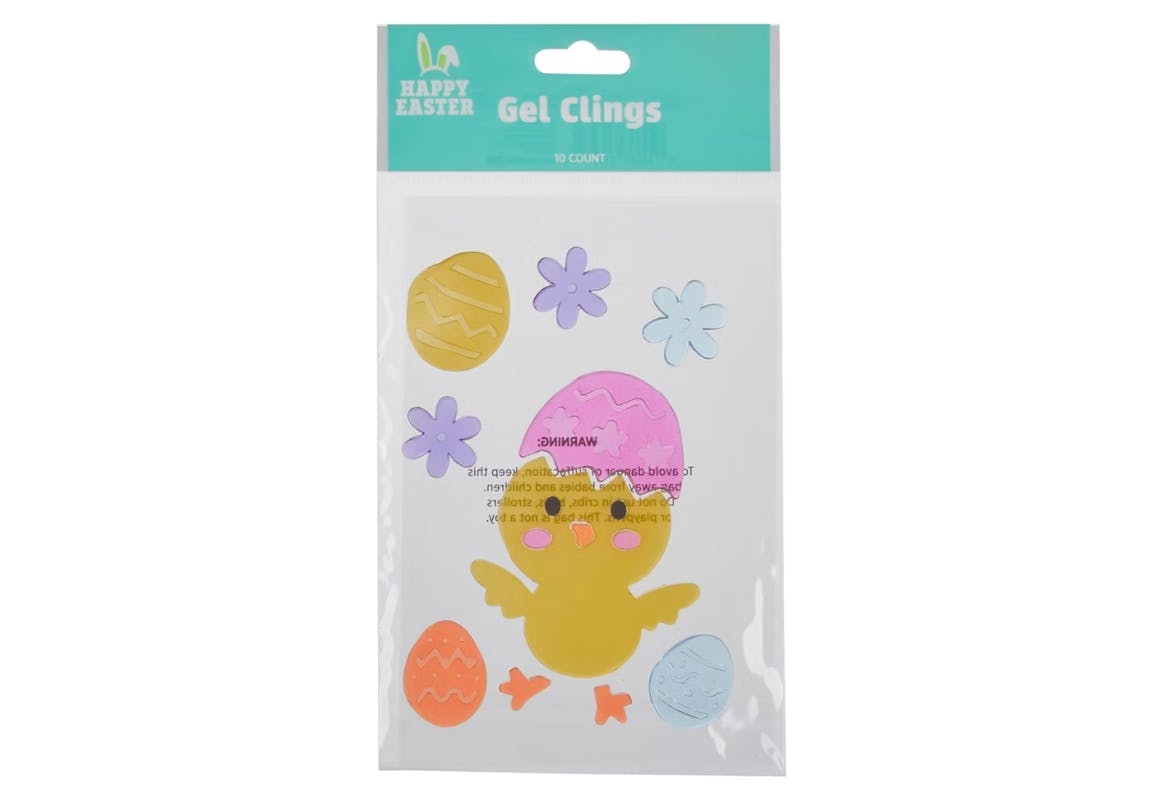 2 Easter Gel Clings Packs
