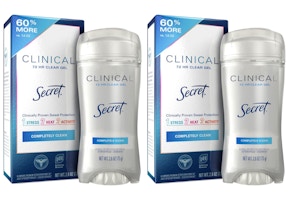 2 Secret Clinical Deodorants