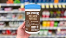hand holding vital proteins collagen peptide powder