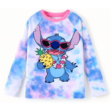 Disney Kids' Stitch Rash Guard