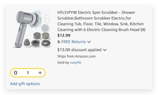 HFLYJPYW Electric Spin Scrubber