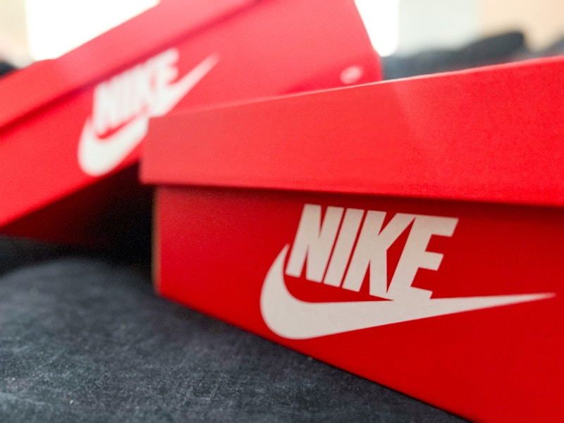 Nike shoes and boxes area shot 9
