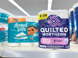 Angel Soft and Quilted Northern Products, $4.49 Each at Walgreens card image