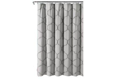 Chenille Shower Curtain