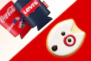 target event levis and coke coozie freebie
