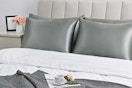 satin pillowcase set