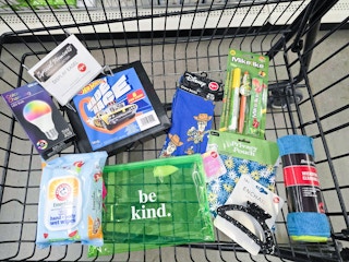 10 items in a dollar tree cart
