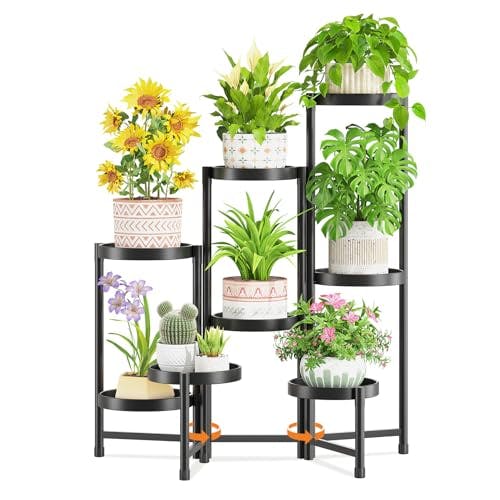 8-Tiered Folding Plant Stand