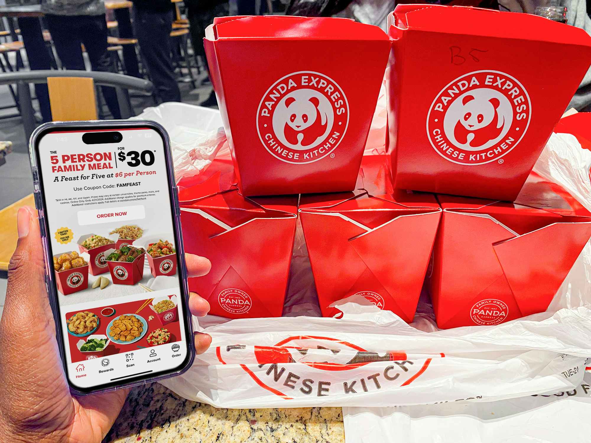 Panda Express Family Meal Coupon 30 Feeds Five People Through May 12