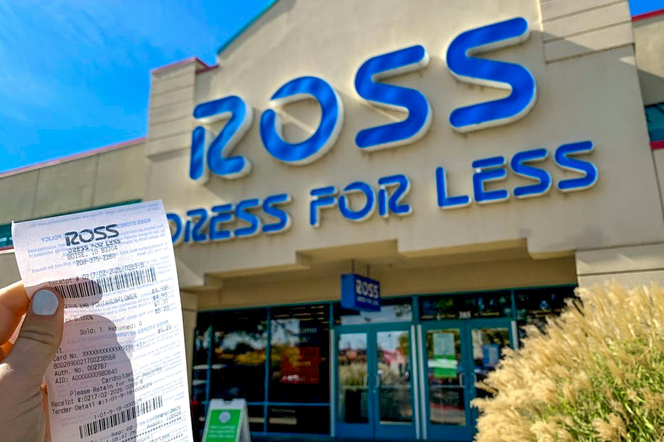ross dress for less return policy