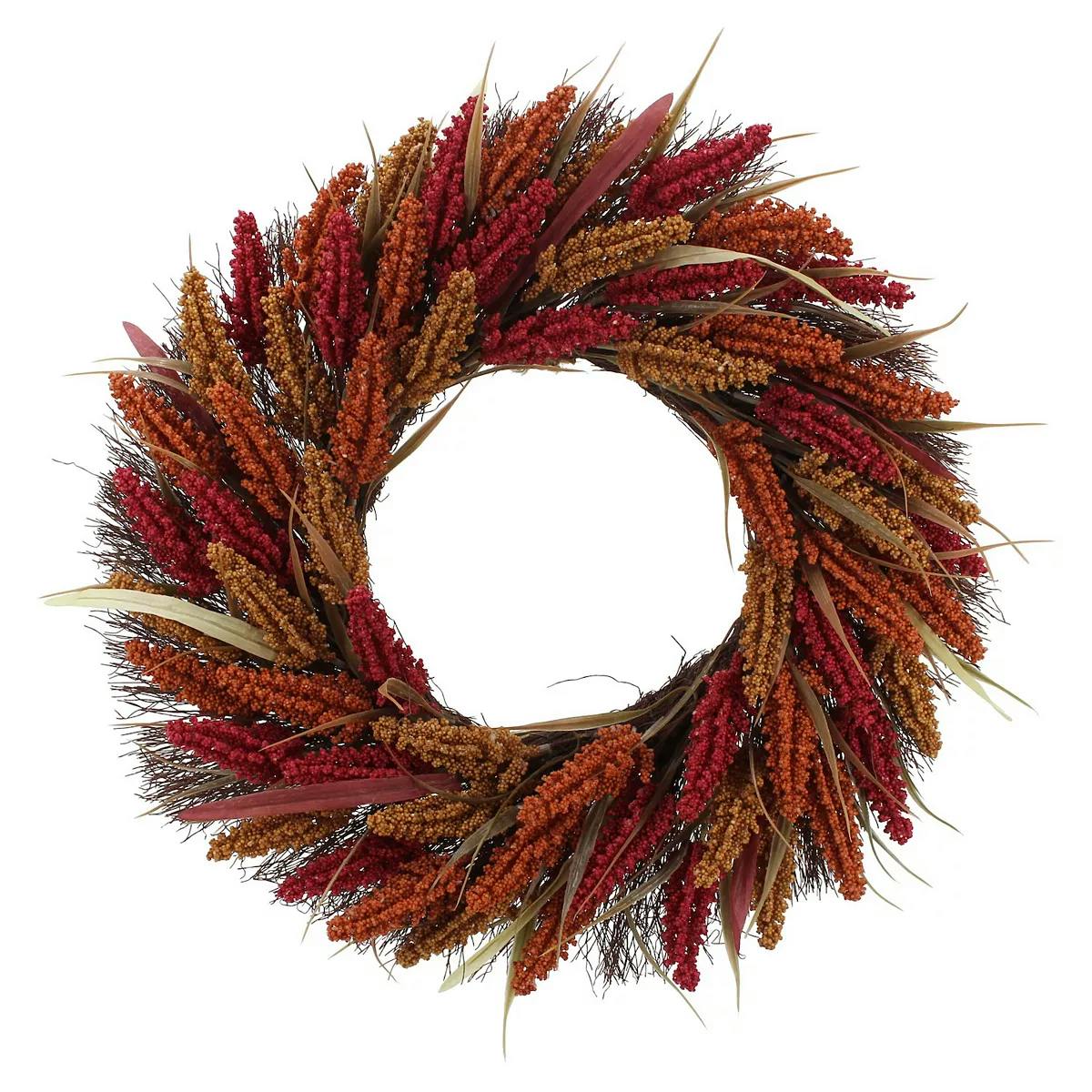 Artificial Lavender Wreath