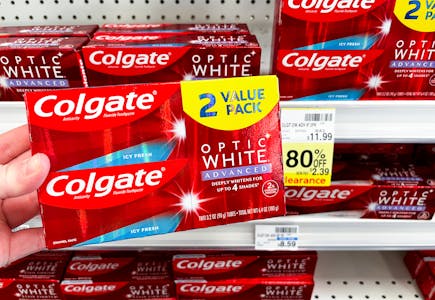 2 Colgate Toothpaste 2-Packs