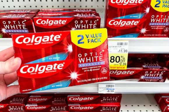 2 Colgate Toothpaste 2-Packs