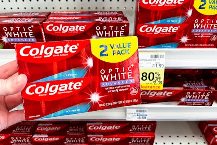 2 Colgate Toothpaste 2-Packs