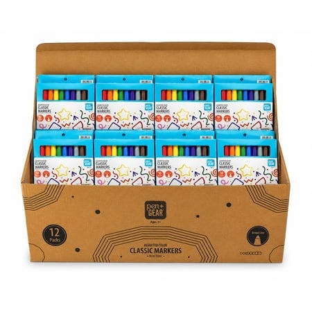 Pen+Gear Classic Markers 12-Pack