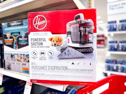 Hoover Portable Carpet and Upholstery Cleaner, Only $85.49 at Target card image