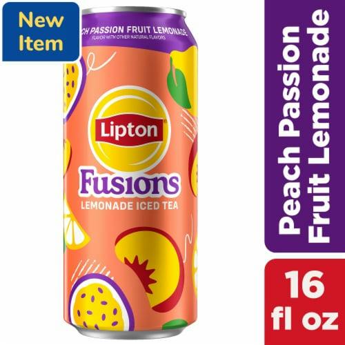 Lipton Fusions Iced Tea Can