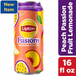 Lipton Fusions Iced Tea Can