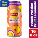 Lipton Fusions Iced Tea Can