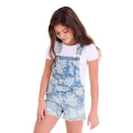 Jordache Kids' Roses Denim Shortall