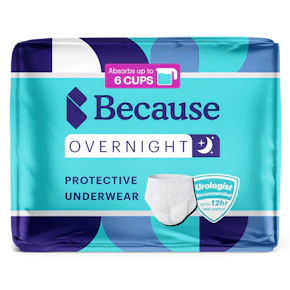 2 Because Overnight Underwear Packs
