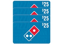 Domino's $25 eGift Card 4-Pack ($100)