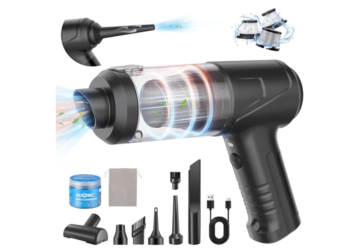 2-in-1 Car Vacuum Air Duster