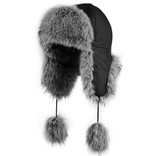 Women's Faux Fur Trapper Hat