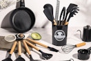 Astercook utensils on a counter